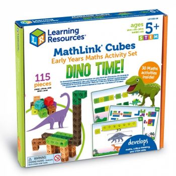 Set MathLink - Dinozauri, Learning Resources, 4-5 ani +