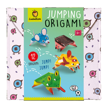 Set Origami incepatori - Origami saltareti - Sari!, Ludattica, +6 ani