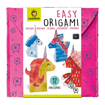 Set Origami incepatori - Unicorni, Ludattica, +5 ani de firma original