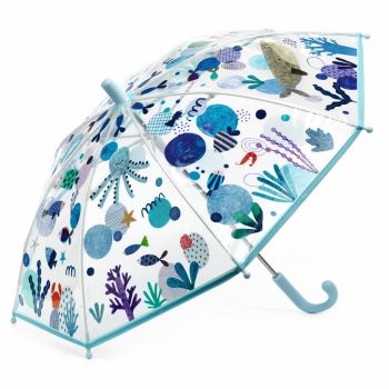 Umbrela pentru copii motive marine, Djeco, 2-3 ani + ieftina