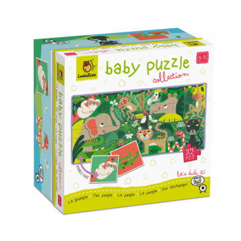 Baby Puzzle - Jungla new 2023, 2 - 5 Ani, 32 piese