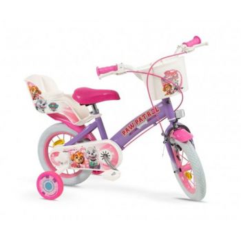 Bicicleta 12 Paw Patrol Fete Mov de firma originala