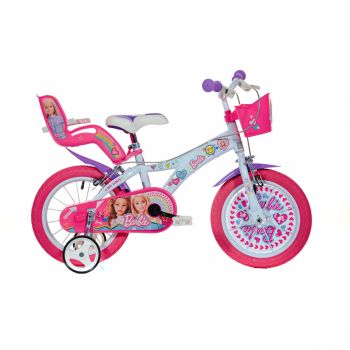 Bicicleta copii 14 - Barbie la plimbare la reducere