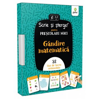 Gandire matematica , pentru prescolari mici