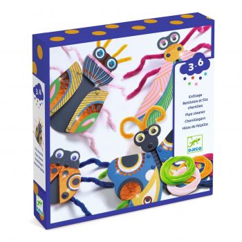 Joc creativ Insecte, Djeco, 3 - 6 ani la reducere