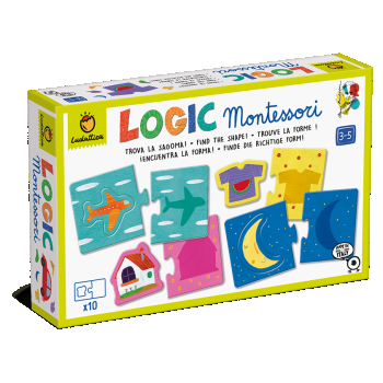 Joc de logica MONTESSORI - Umbre, Ludattica, 3-5 ani