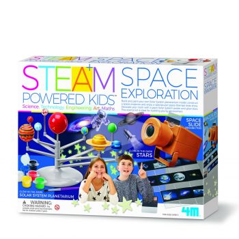 Kit stiintific - Explorarea Spatiului, STEAM Kids, + 5 ani