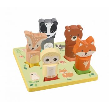 Puzzle 3D cu animale, Orange Tree Toys de firma original