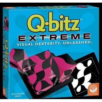 Q-bitz Extreme, joc de logica cu piese din lemn, MindWare, +8 ani