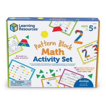 Set activitati educative - Mozaic matematic, Learning Resources, 4-5 ani +