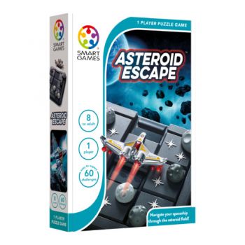 Smart Games - Asteroid Escape, joc de logica cu 60 de provocari, 8+ ani