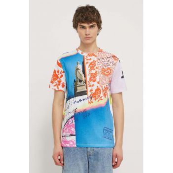 Desigual tricou din bumbac barbati, modelator