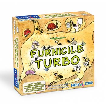 Furnicile Turbo, joc de societate Huch and Friends, +7 ani