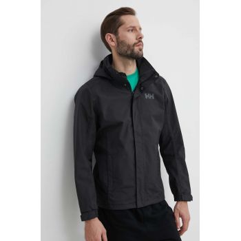 Helly Hansen jacheta de exterior Dubliner culoarea negru, gore-tex ieftina