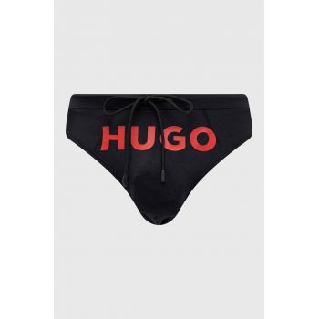 HUGO costum de baie culoarea negru