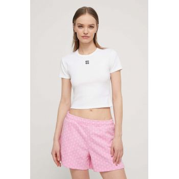 HUGO tricou femei, culoarea alb