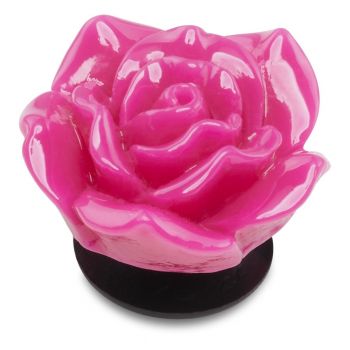 Jibbitz Crocs Acrylic Pink Rose ieftini
