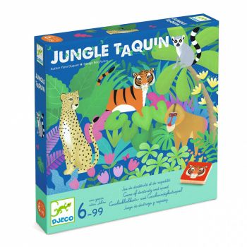 Joc de societate Jungle taquin, Djeco, 6 ani+