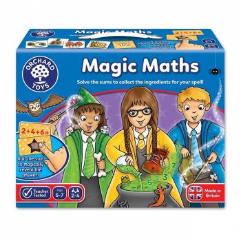 Joc educativ Magia Matematicii MAGIC MATH, Orchard Toys, 5-7 ani