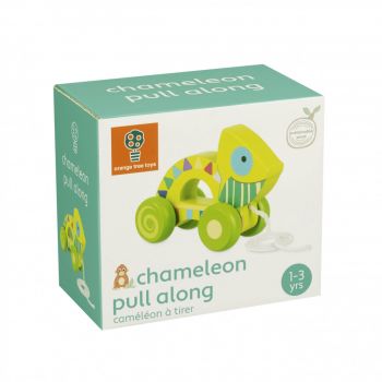 Jucarie de tras cameleon, Orange Tree Toys, 1 - 3 ani ieftina