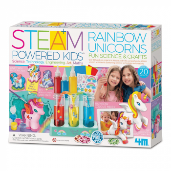 Kit stiintific - Curcubee si Unicorni, STEAM Kids, 4M, +5 ani - AMBALAJ DETERIORAT