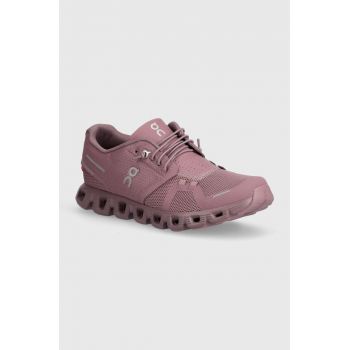 On-running pantofi de alergat Cloud 5 culoarea violet, 5998022 de firma originali