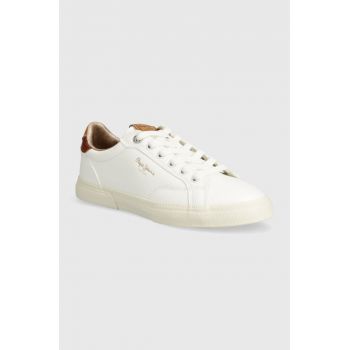 Pepe Jeans sneakers PLS31561 culoarea alb, KENTON STREET W ieftini