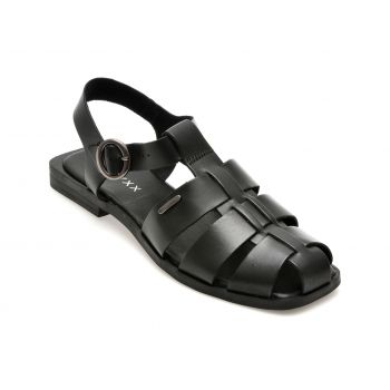 Sandale casual GRYXX negre, 336801, din piele naturala ieftine
