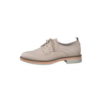 Pantofi derby de piele nabuc