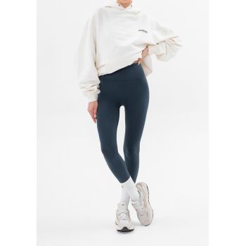 Leggings Dama Fara Cusaturi, Culoare Prussian blue