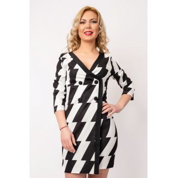 Rochie Tip Sacou Dama Julia ieftina