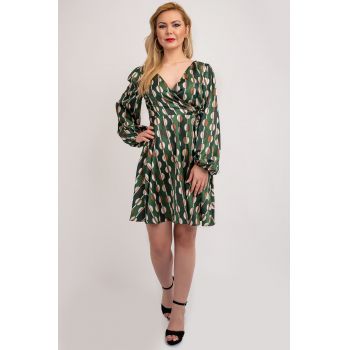 Rochie Verde Dama Lolita ieftina