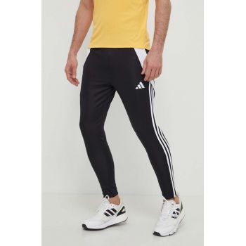 adidas Performance pantaloni de antrenament Tiro24 culoarea negru, cu imprimeu, IP1953