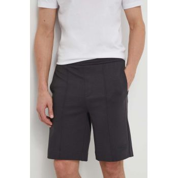 BOSS Green pantaloni scurți bărbați, culoarea gri 50511416