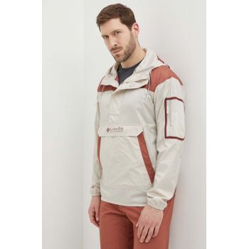 Columbia windbreaker TERREX Challenger culoarea gri, de tranziție 1714291 ieftina