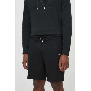 Gant pantaloni scurti barbati, culoarea negru de firma originali