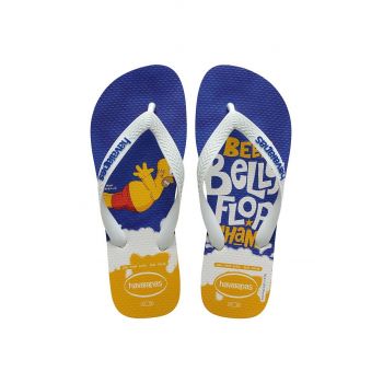 Havaianas slapi SIMPSONS culoarea alb, 4137889.7462 de firma originali