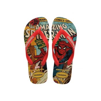 Havaianas slapi TOP MARVEL barbati, culoarea rosu, 4147012.8746