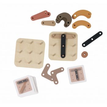 Joc de constructie Asambleaza si deseneaza, Egmont Toys, 3 ani+