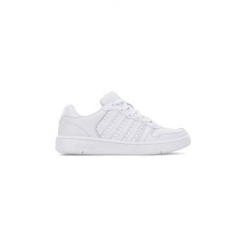 K-Swiss sneakers din piele COURT PALISADES culoarea alb