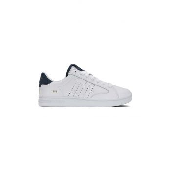 K-Swiss sneakers din piele LOZAN KLUB LTH culoarea alb