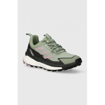 adidas TERREX pantofi Free Hiker 2 Low GTX femei, culoarea verde, IE5100 de firma originala