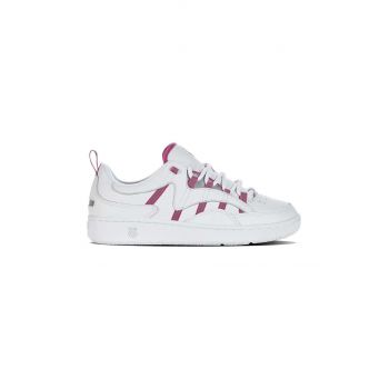 K-Swiss sneakers din piele SLAMM 99 CC culoarea alb