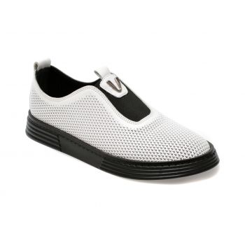 Pantofi casual GRYXX albi, 106Z3T, din piele naturala de firma originala
