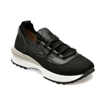 Pantofi sport GRYXX negri, 544ST1, din material textil de firma originali