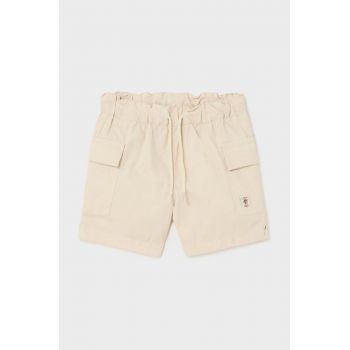 Mayoral pantaloni scurti bebe culoarea bej