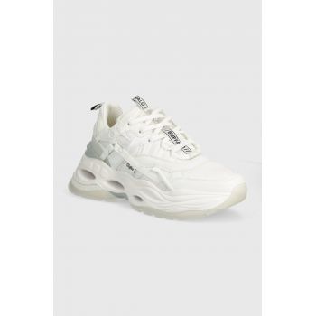 Buffalo sneakers Triplet Hollow Bs culoarea alb, 1410078.WHT
