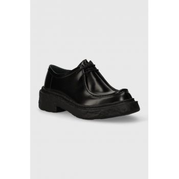CAMPERLAB pantofi de piele Vamonos barbati, culoarea negru, A500019.001 de firma originali
