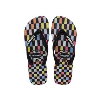 Havaianas slapi TOP CHECK culoarea negru, 4148764.4366