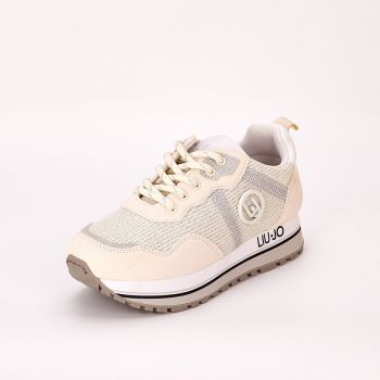 Sneakers Fata LIU JO Maxi Wonder 518 4A3315 Bej de firma originali